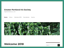 Tablet Screenshot of greaterportlandirissociety.org